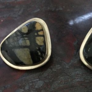 SIGNED, UNIQUE, VINTAGE SS Earrings